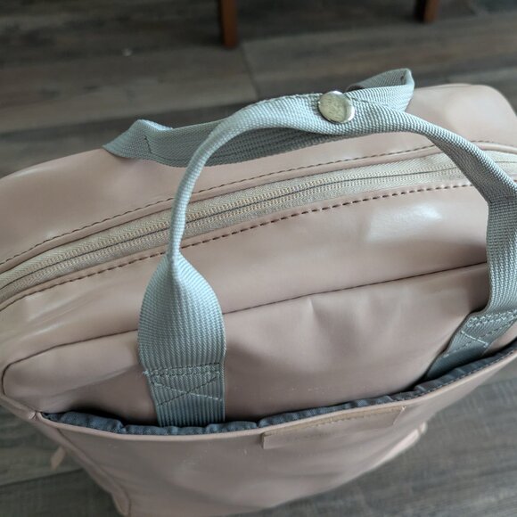 Kapten & Son Malmö Cherry Blossom Laptop Waterproof Backpack Pink Commuter Work - Picture 6 of 15